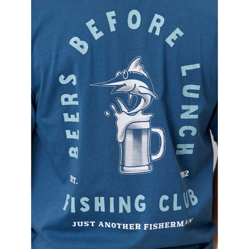 Just Another Fisherman Beers Before Lunch Sea Tee image number 2